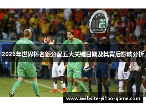 2026年世界杯名额分配五大关键日期及其背后影响分析